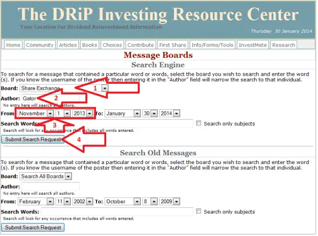 12 - How to buy a share on the DRIP Investing Resource Center's share exchange