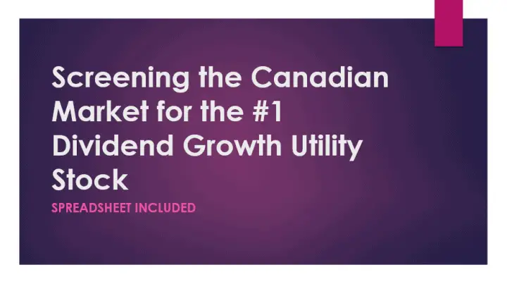 Canadian Utility Dividend Growth Screen Cover